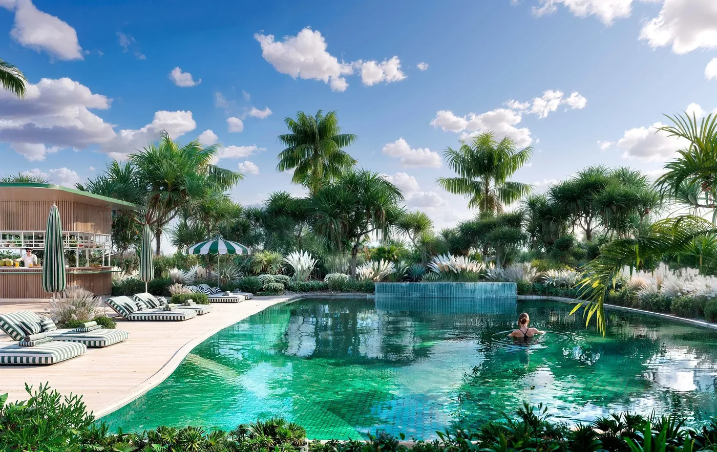 Sanctuary Pool amenity image at Isla Private Residences