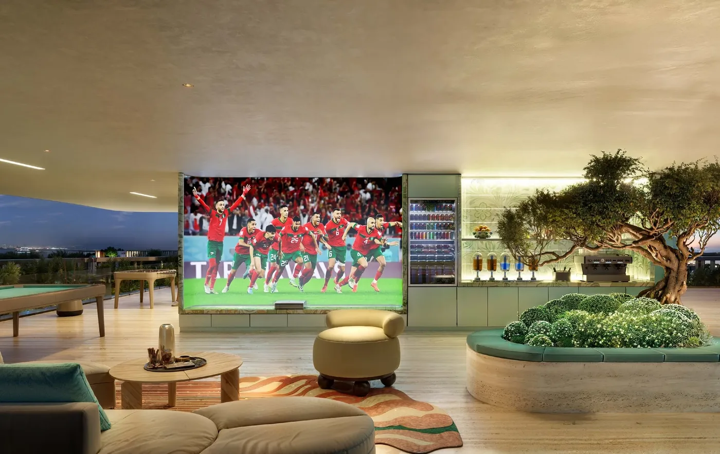 Sports Lounge amenity image at Isla Private Residences