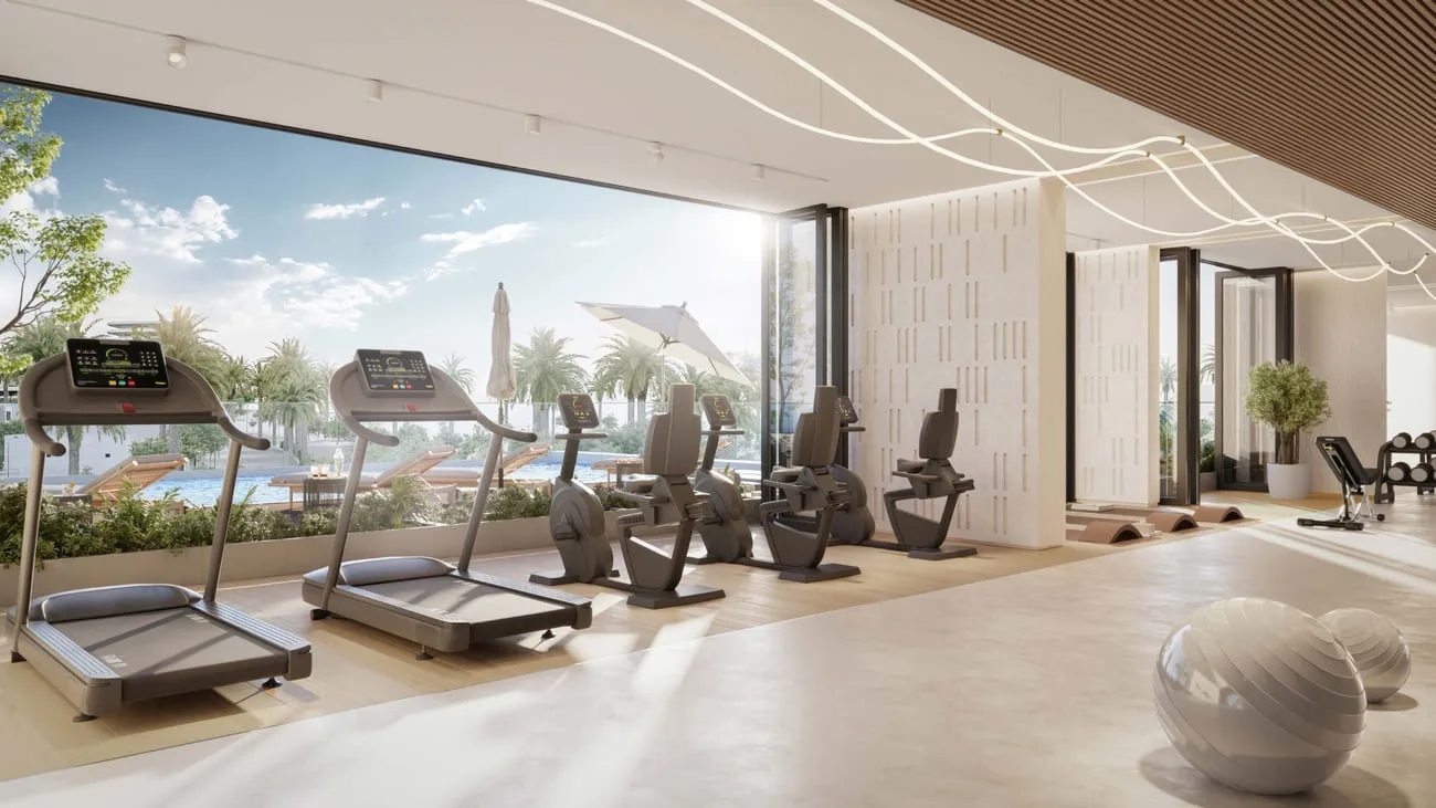 Gym amenity image at Island Heights