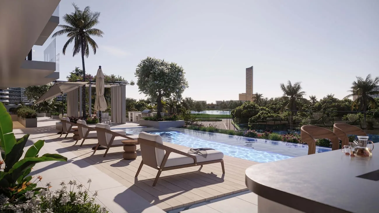 Infinity Pool & Pool Deck amenity image at Island Heights