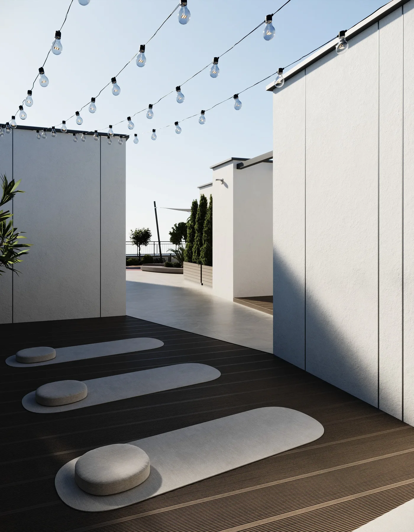 Outdoor Yoga Area amenity image at J-Haus Residence