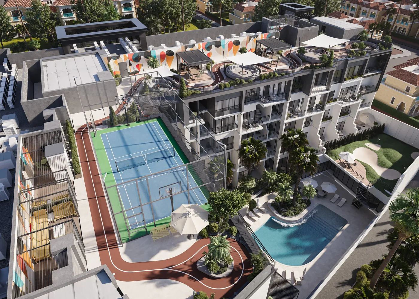 Rooftop Terrace amenity image at J-Haus Residence