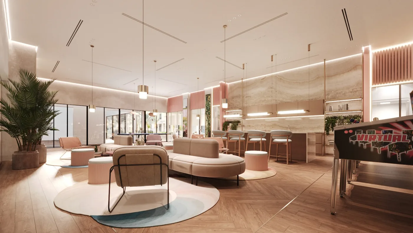 Social Hall amenity image at J-Haus Residence