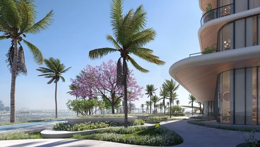 Japanese Zen Garden amenity image at Mövenpick Residences Dubai Motor City Phase 1