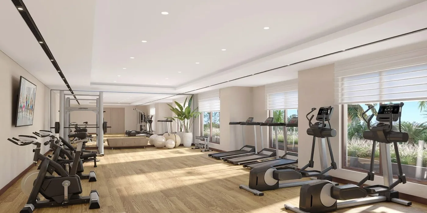 Gym amenity image at Jawaher Residences Maryam Island
