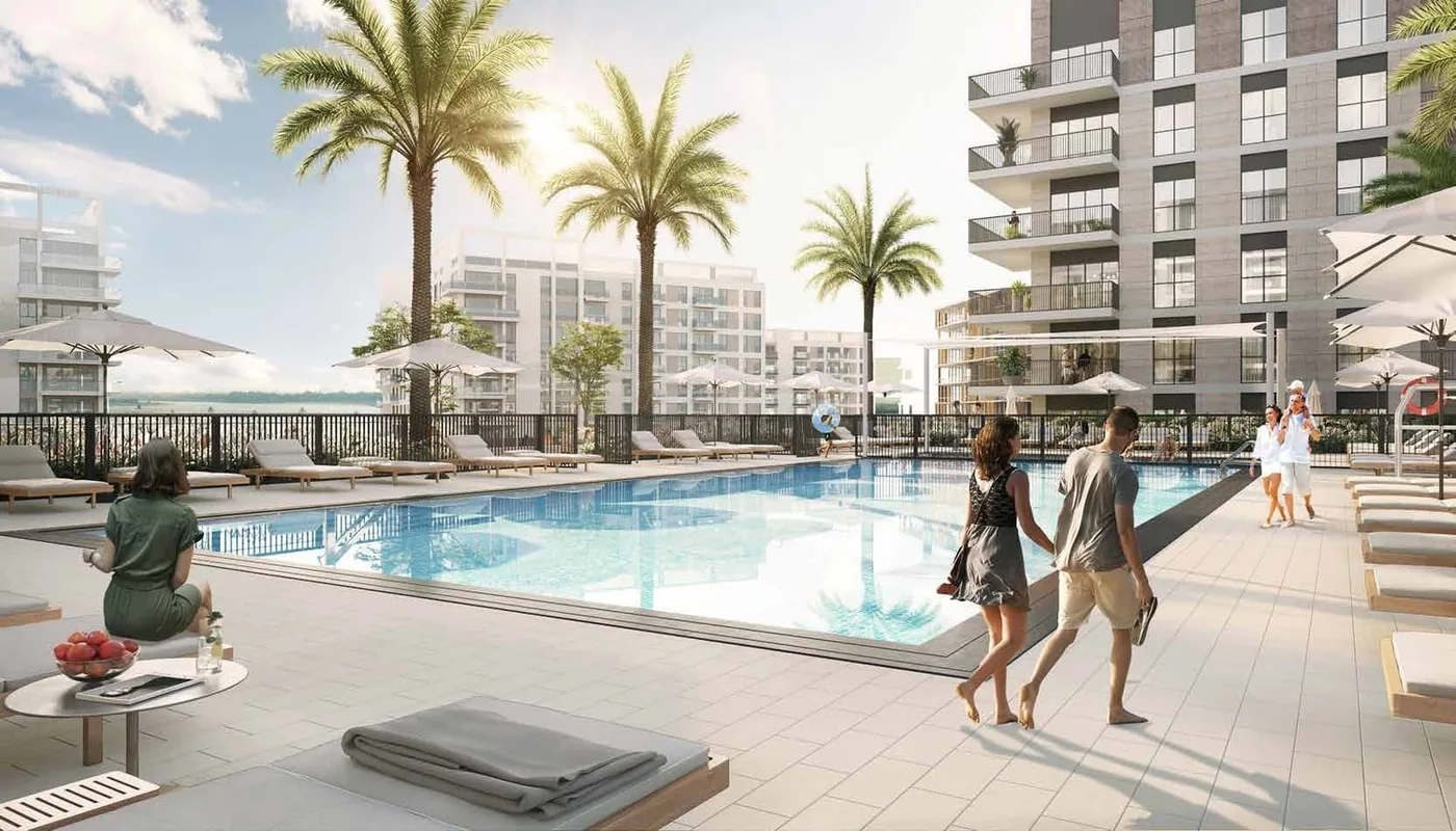 Swimming Pool amenity image at Jawaher Residences Maryam Island