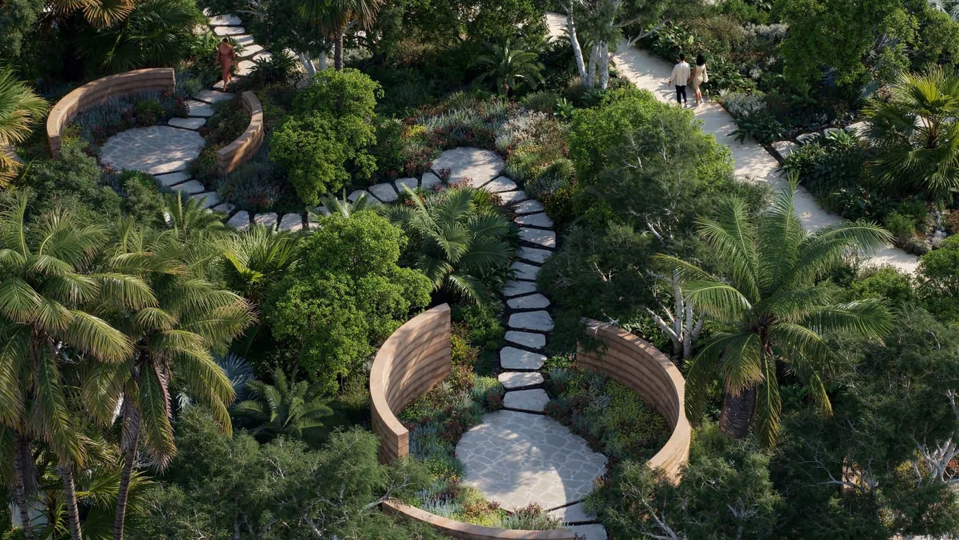 Hillside Gardens amenity image at Jumeirah Asora Bay