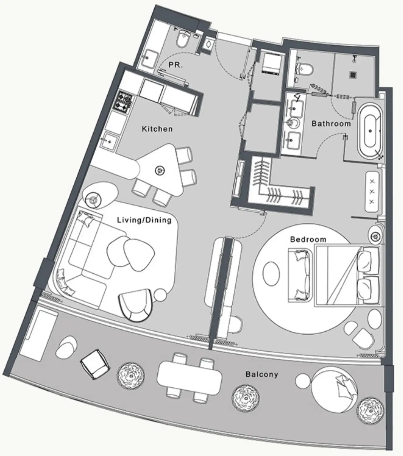 WOW Resorts JW Marriott Residences and Resort floor plan