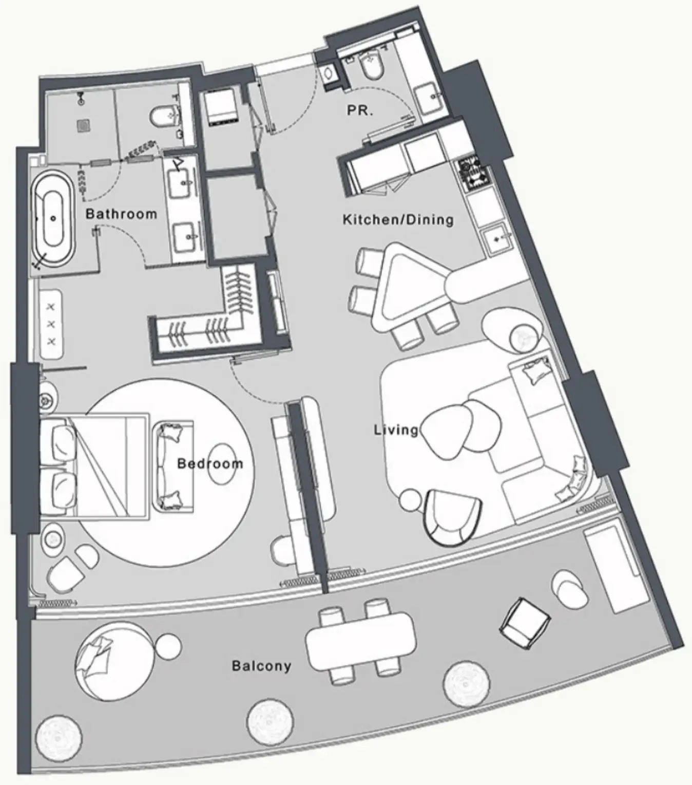 WOW Resorts JW Marriott Residences and Resort floor plan