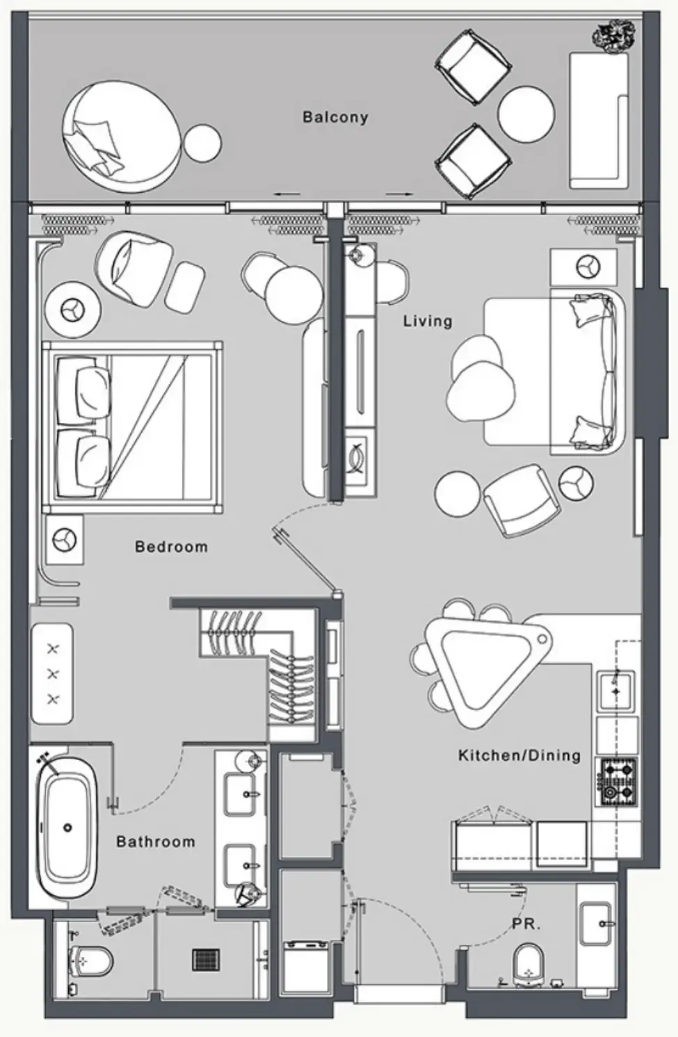 WOW Resorts JW Marriott Residences and Resort floor plan