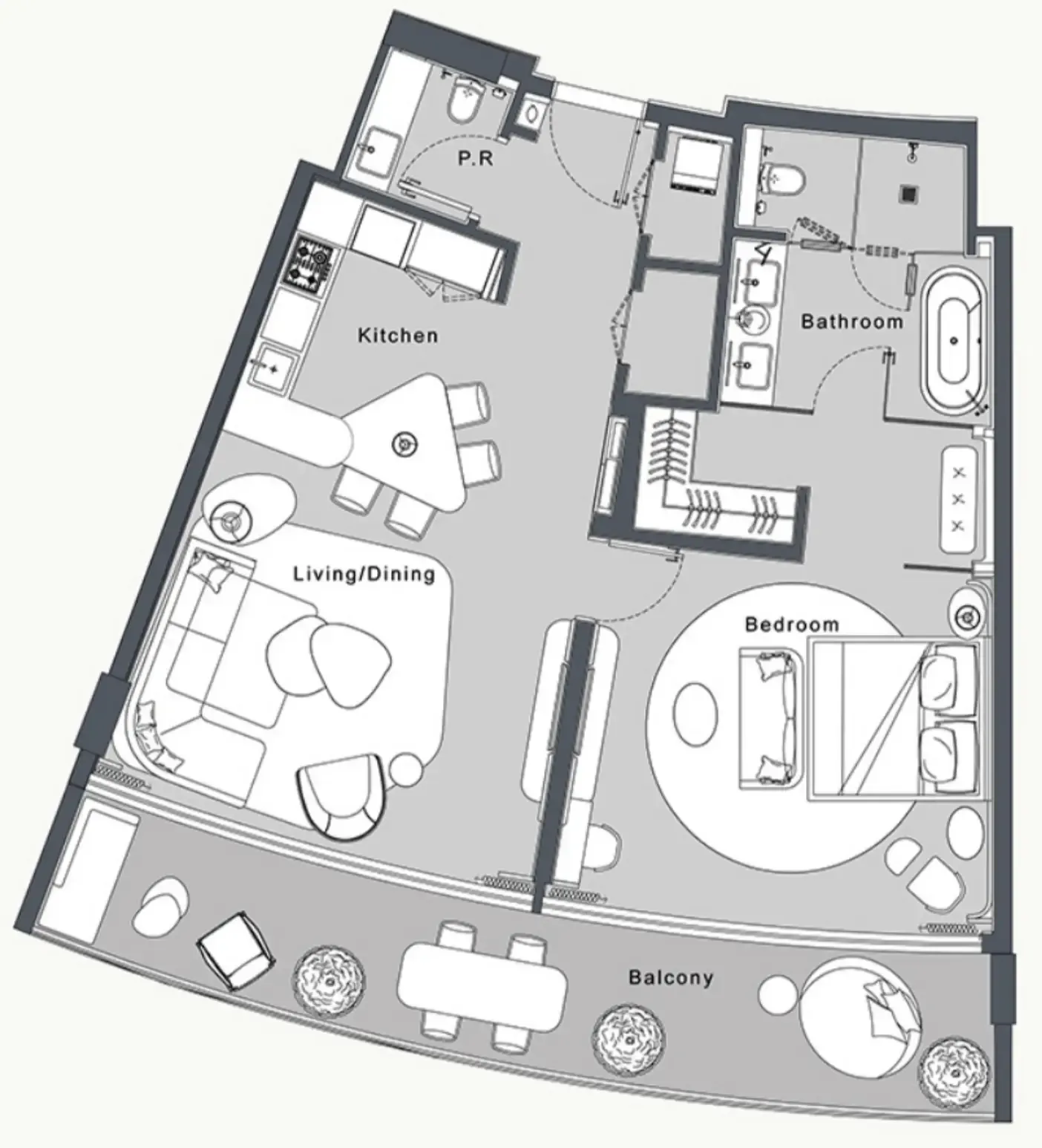 WOW Resorts JW Marriott Residences and Resort floor plan
