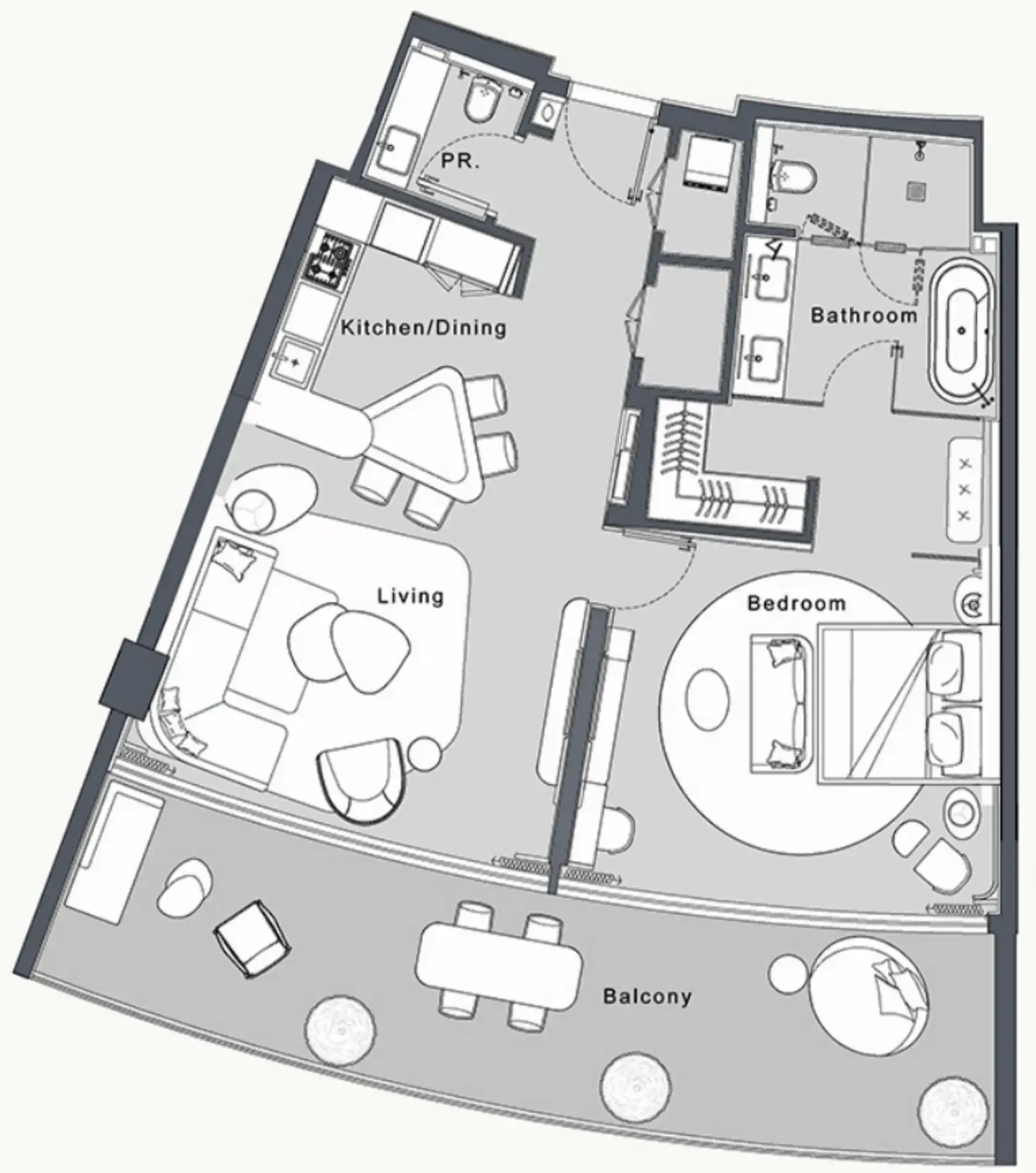 WOW Resorts JW Marriott Residences and Resort floor plan