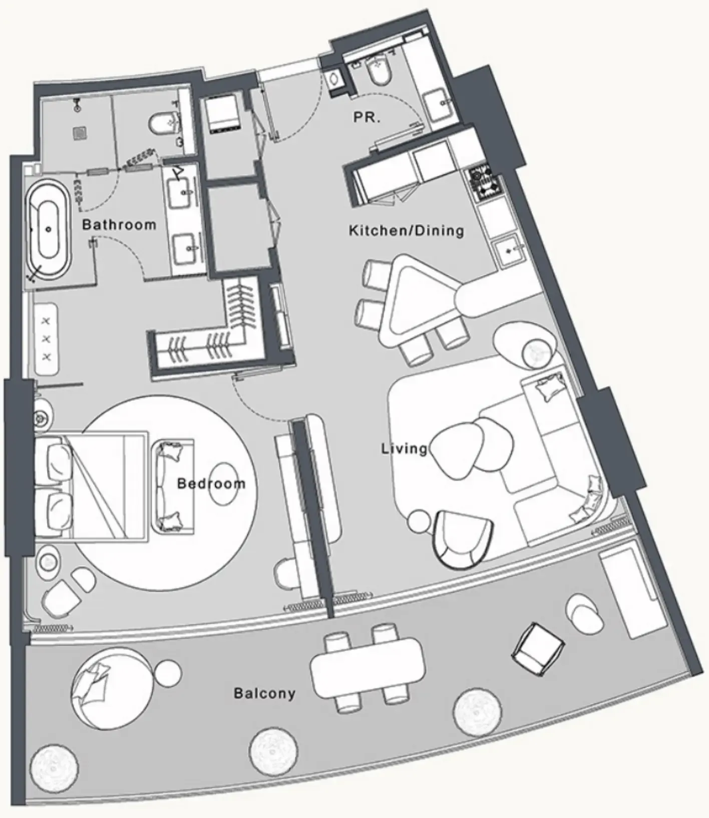 WOW Resorts JW Marriott Residences and Resort floor plan