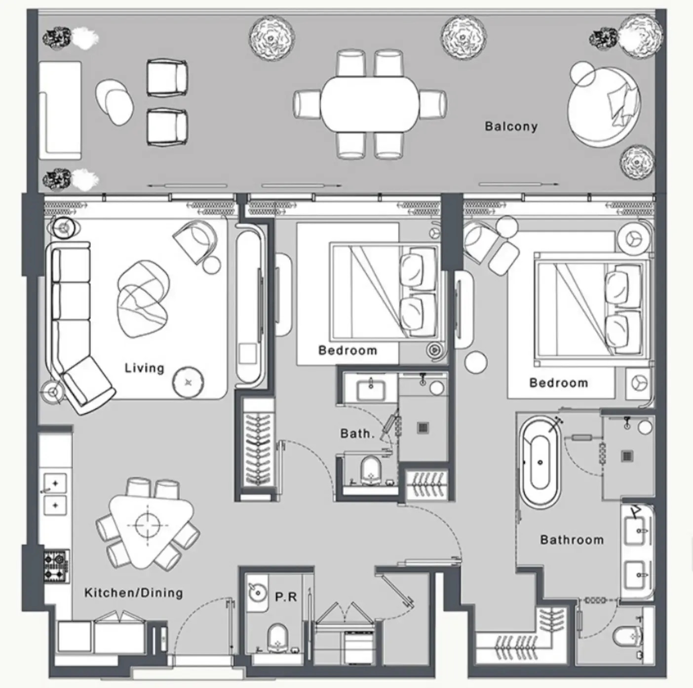 WOW Resorts JW Marriott Residences and Resort floor plan