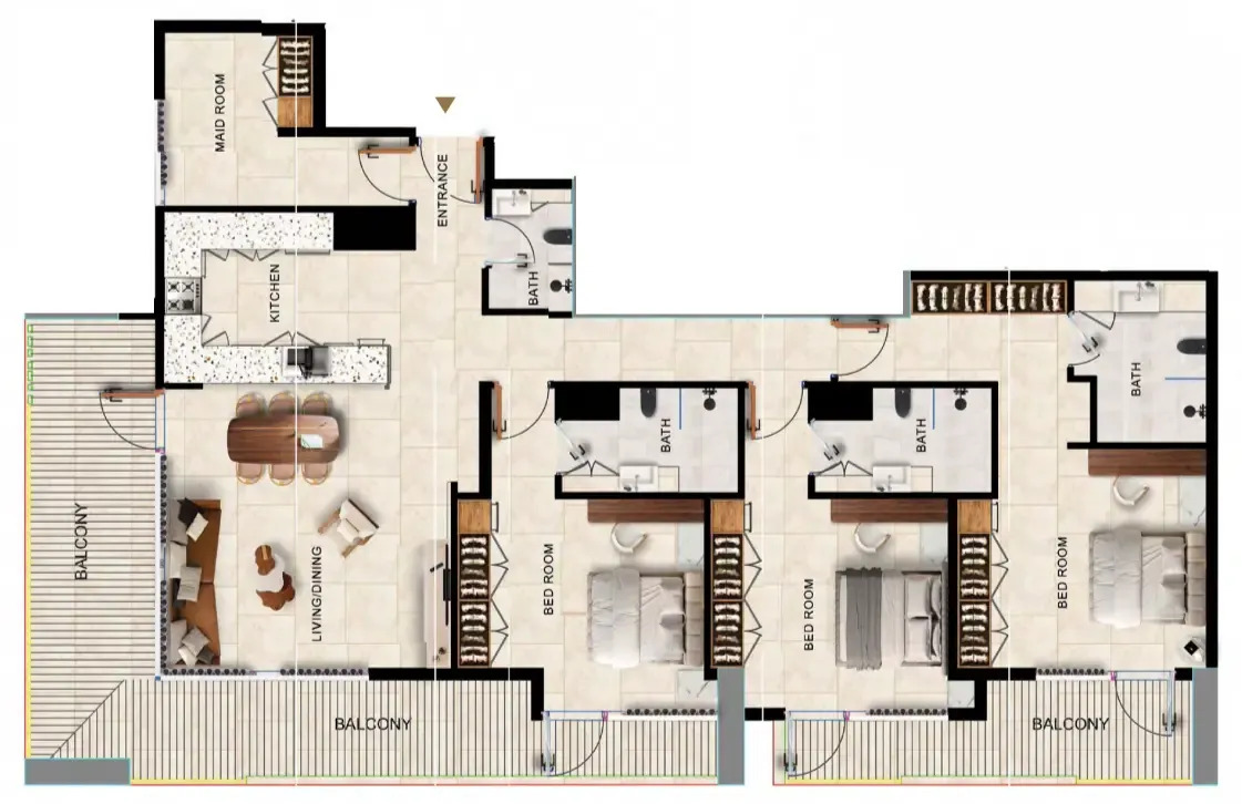 Kingdom By MAG Kingdom Gate floor plan