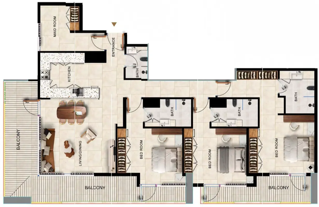 Kingdom By MAG Kingdom Gate floor plan
