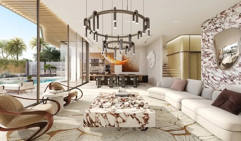 Interior at Knightsbridge Phase 2 in MBR District 11 (Meydan South) Dubai