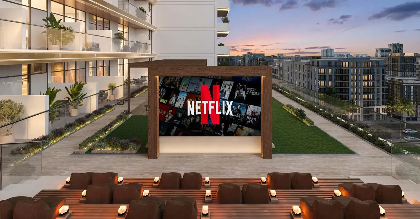 Outdoor Cinema amenity image at Kyomi Residences