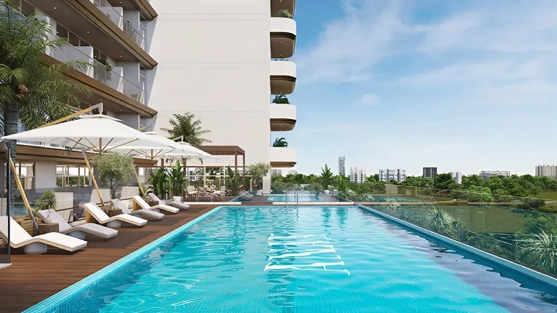 Swimming Pool & Pool Deck amenity image at Kyomi Residences