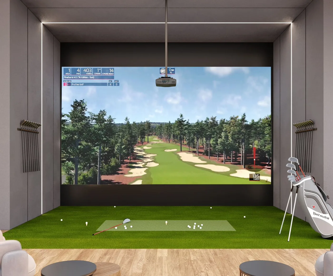 Virtual Golf amenity image at Kyoto by ORO24