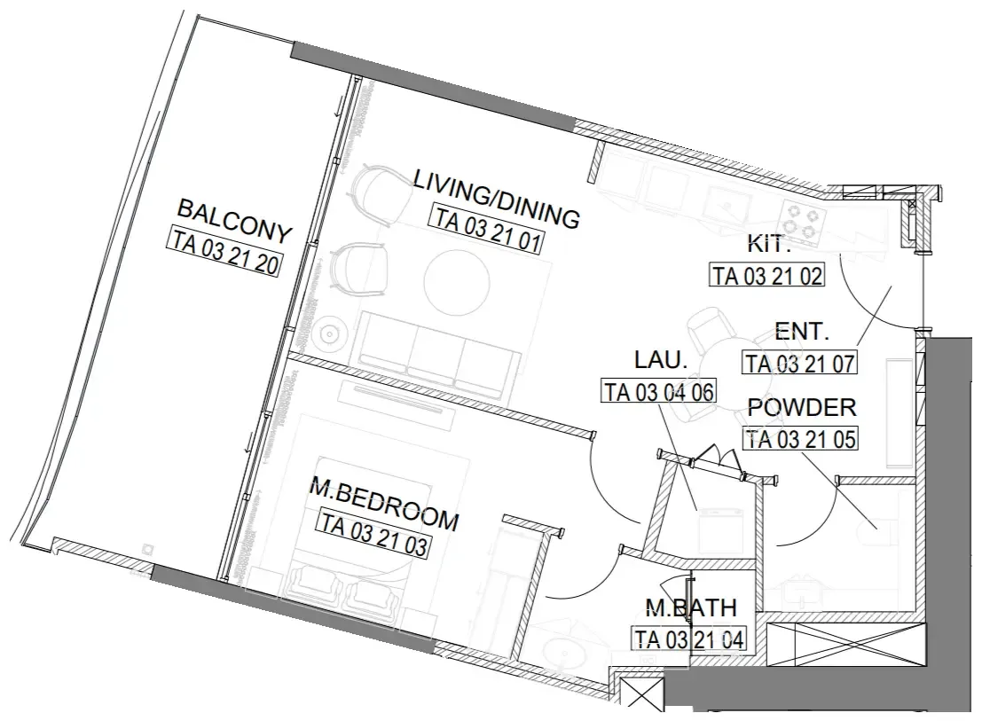One Development Laguna Residence floor plan