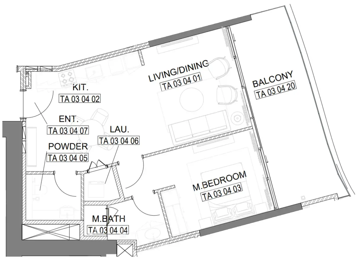 One Development Laguna Residence floor plan
