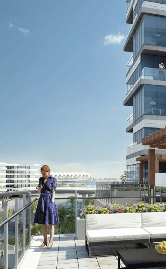 Leisure Deck With Gardens amenity image at Lamar Residences