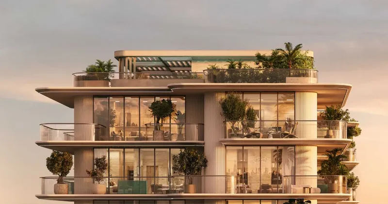 Exterior at Le Chateau Pietrus in Dubai Islands Dubai