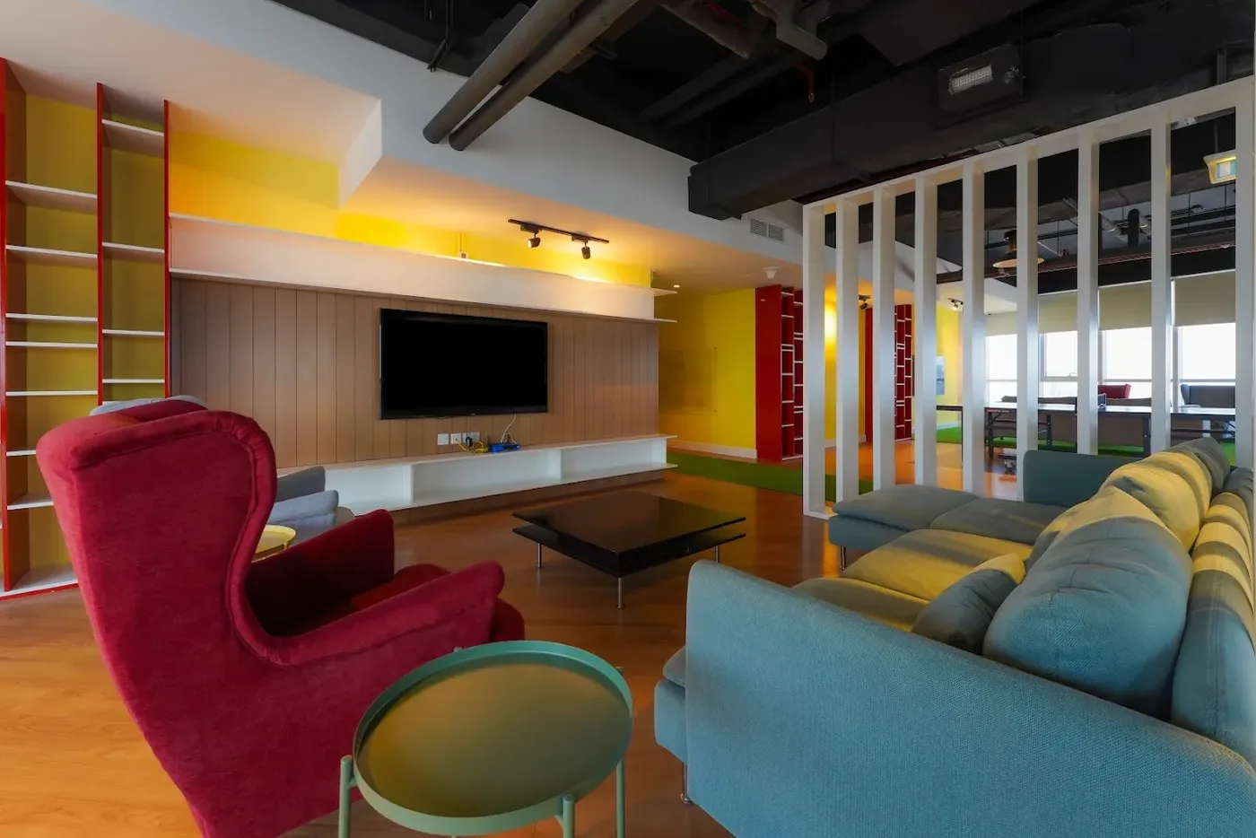 Lounge Area amenity image at Leaf Tower