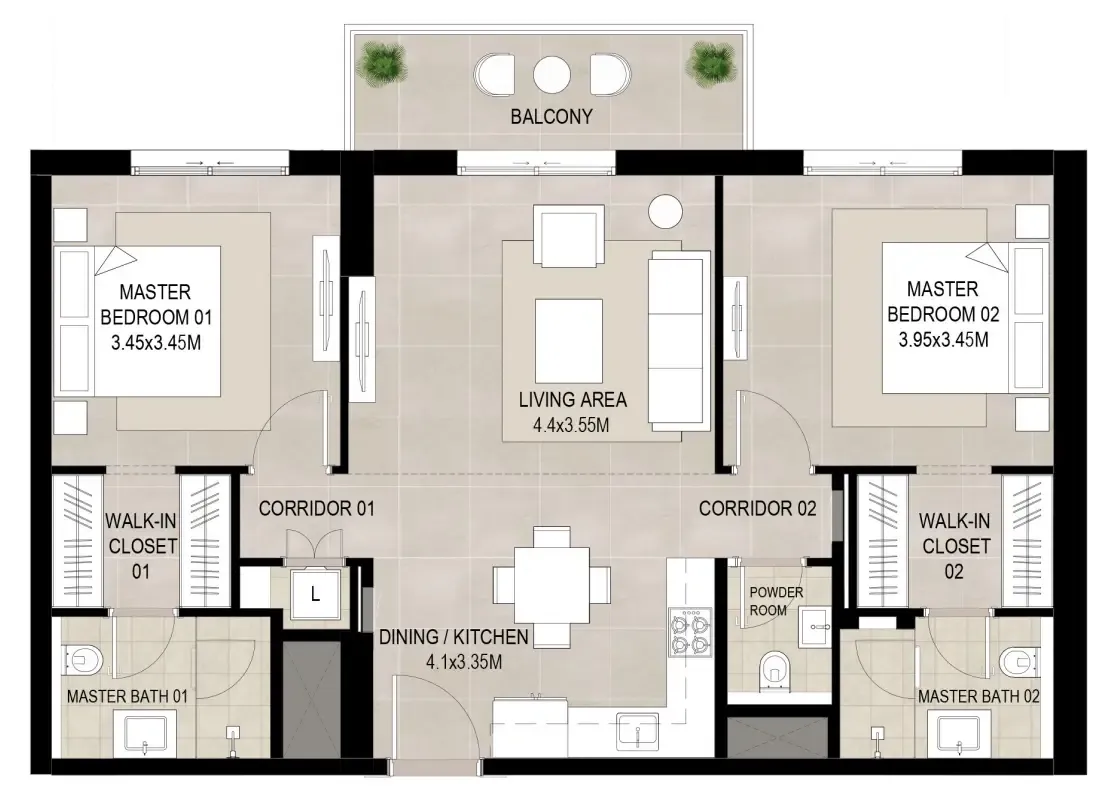 Nshama Group Lexington floor plan