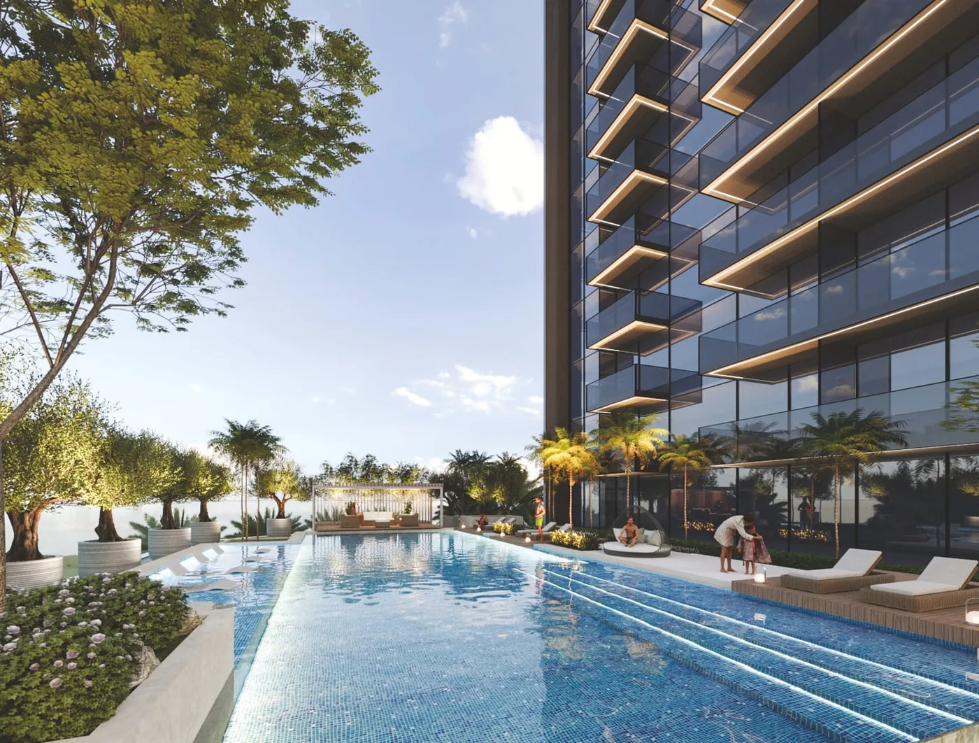 Swimming Pool amenity image at Lilium Tower