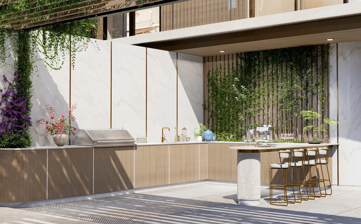 BBQ Area amenity image at Liora