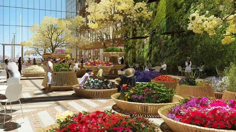Landscaped Garden amenity image at LIV Residence