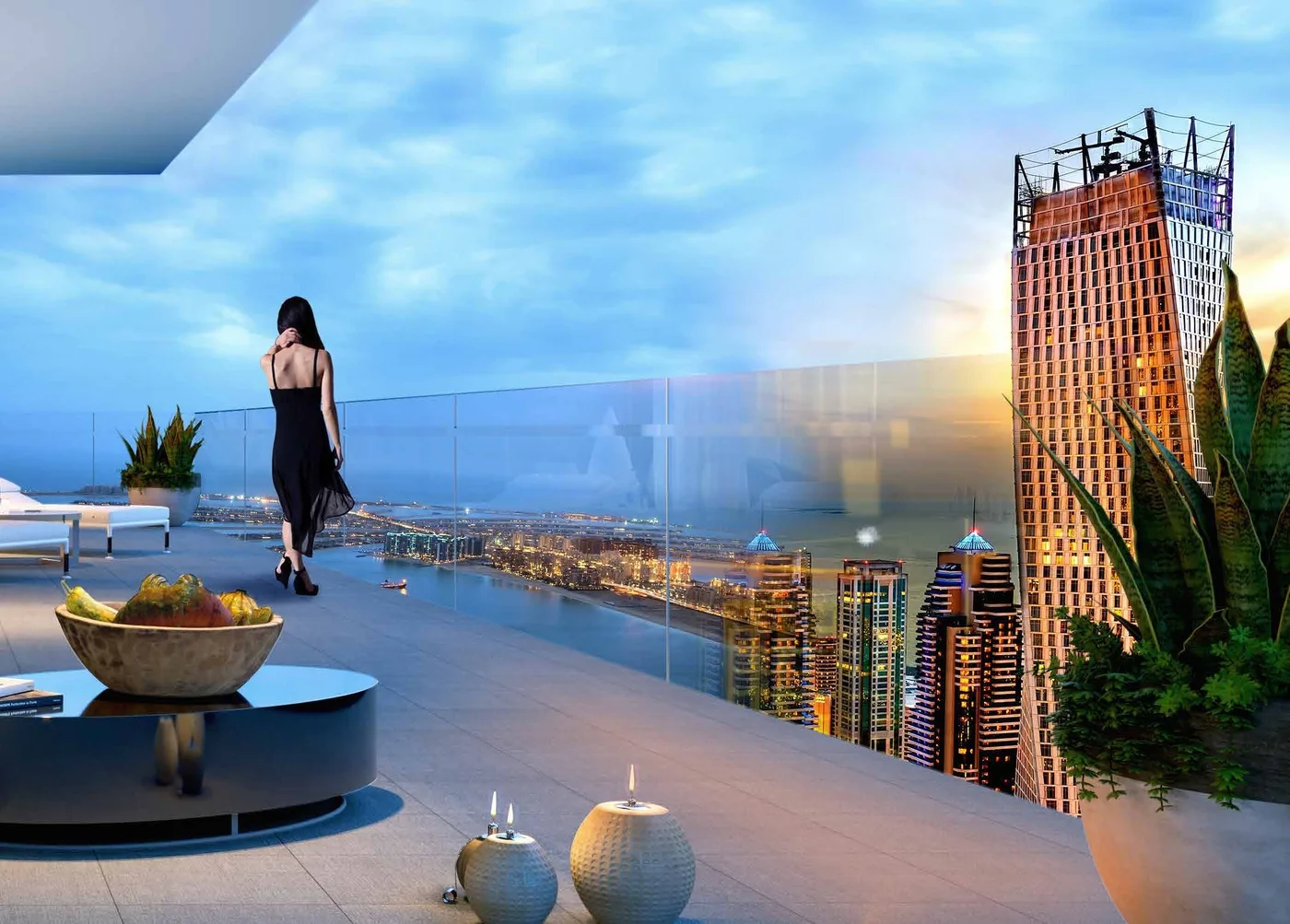 Spacious Private Terraces amenity image at LIV Residence