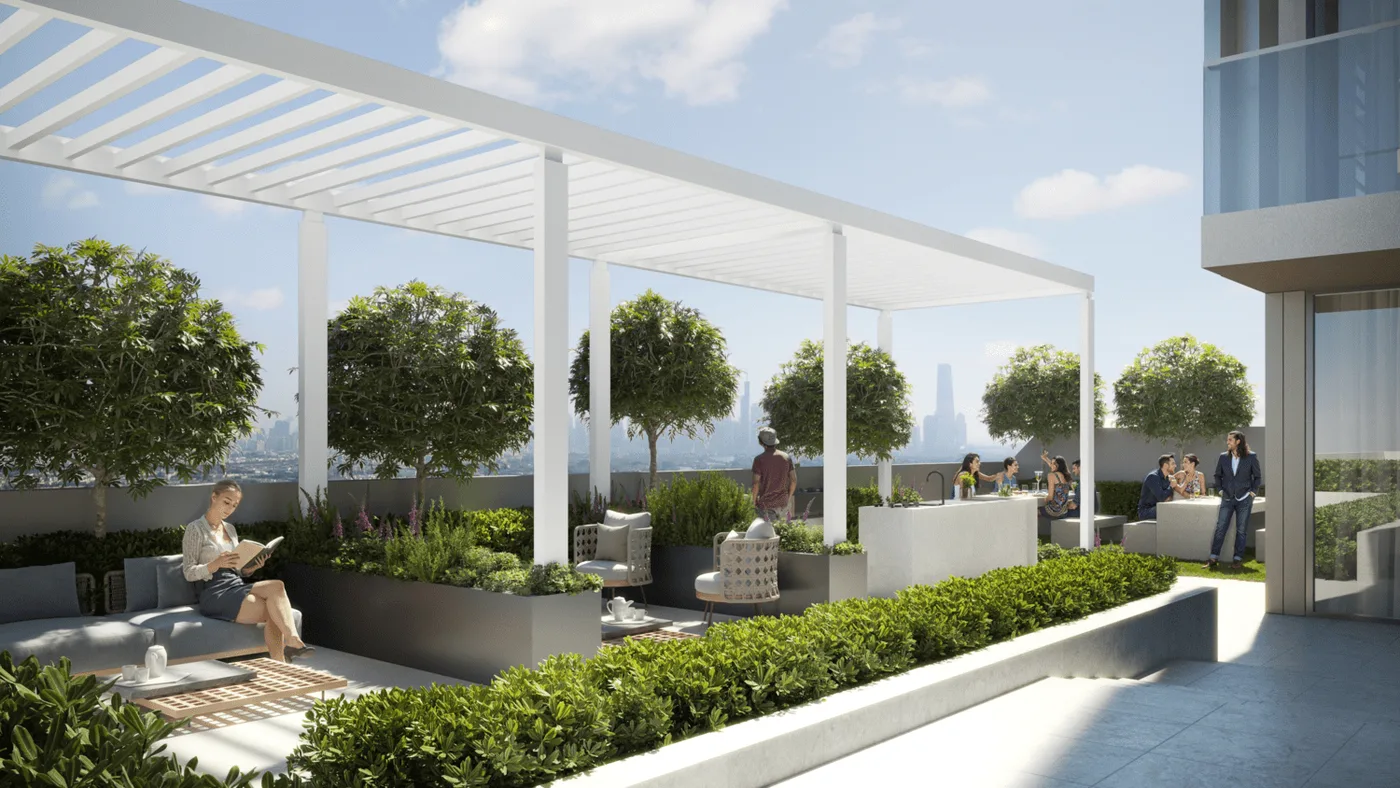 Outdoor Lounge amenity image at LUM1NAR