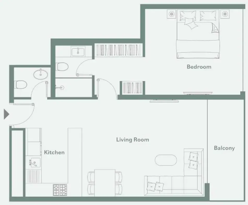 TownX Luma Park Views floor plan