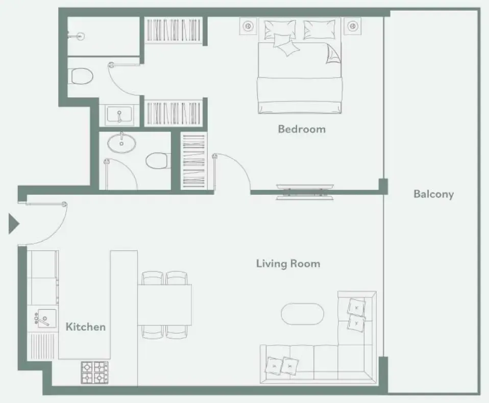 TownX Luma Park Views floor plan