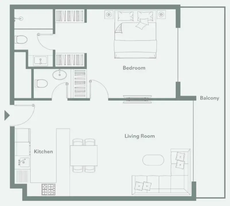 TownX Luma Park Views floor plan