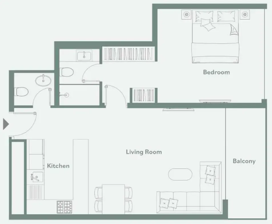 TownX Luma Park Views floor plan