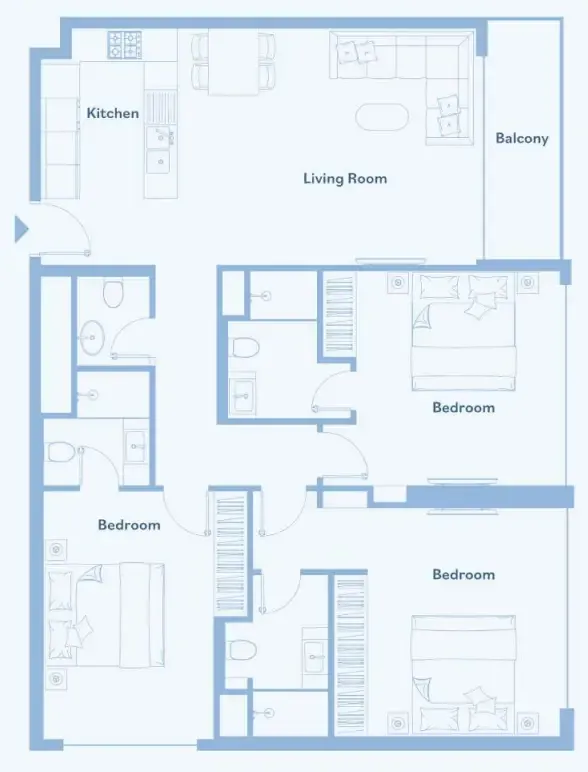 TownX Luma Park Views floor plan