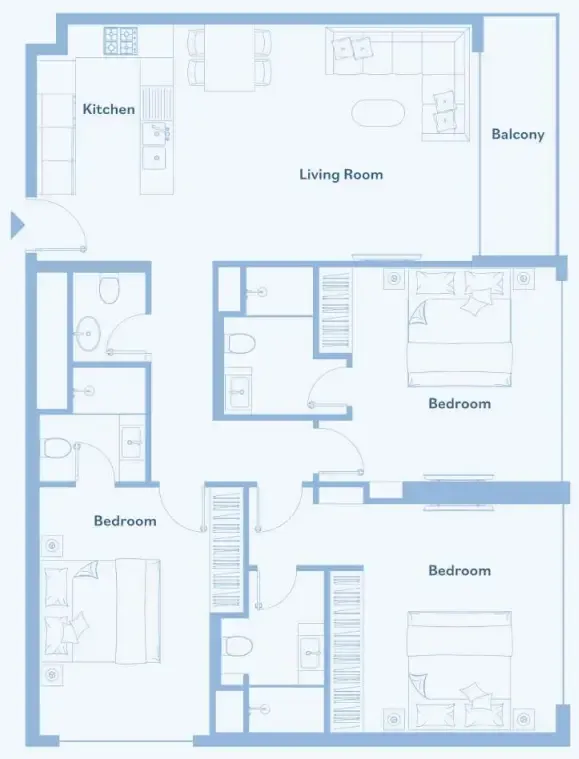 TownX Luma Park Views floor plan