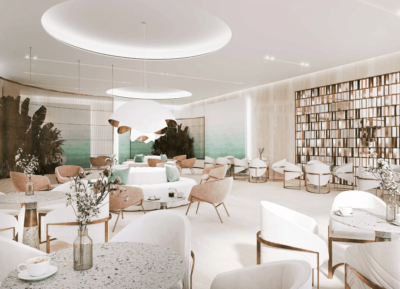 Café Lobby amenity image at Luma Park Views