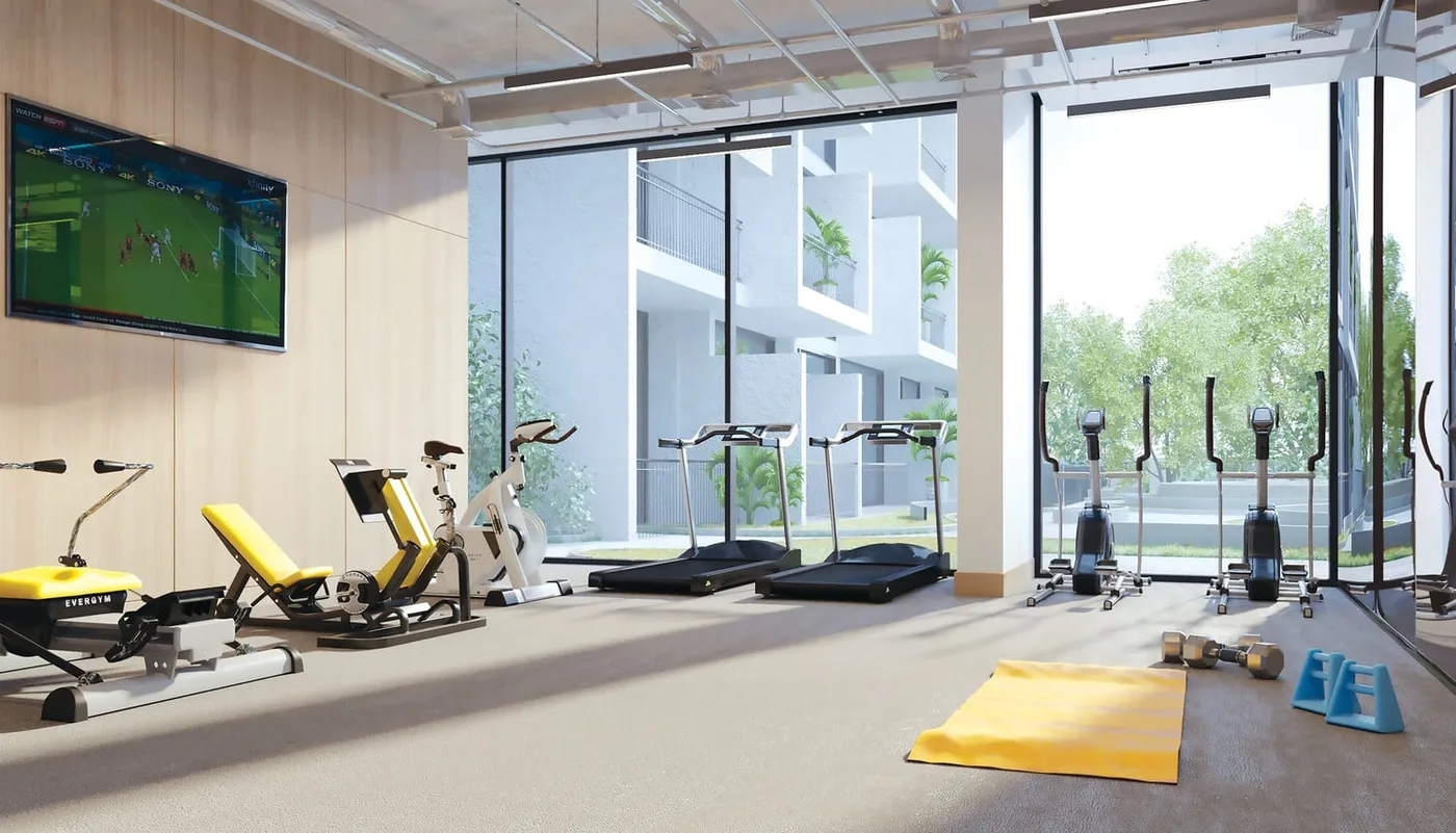 Gym amenity image at Luma21