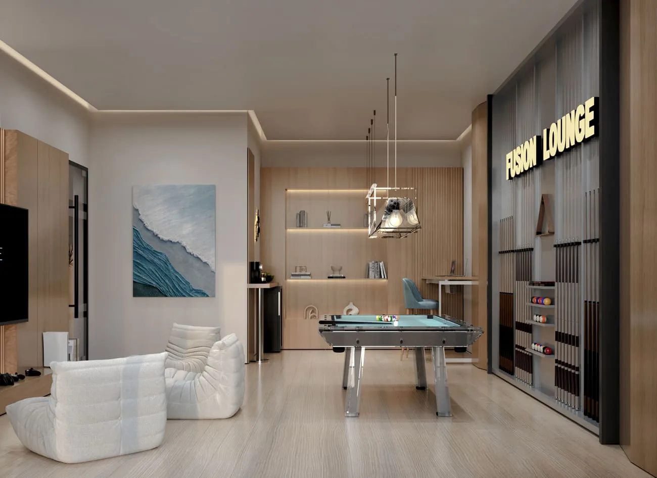 Fusion Lounge amenity image at Lumiere Heights