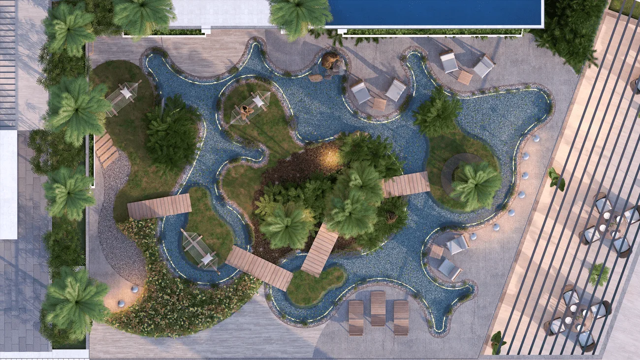 Serenity Gardens amenity image at Lumiere Heights