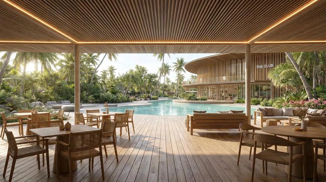 Dining Space amenity image at Lunaya Terraces