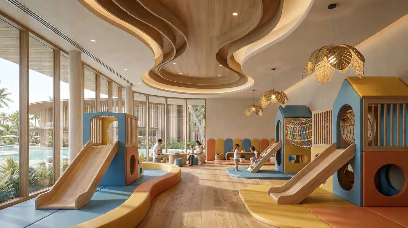 Kids Play Room amenity image at Lunaya Terraces