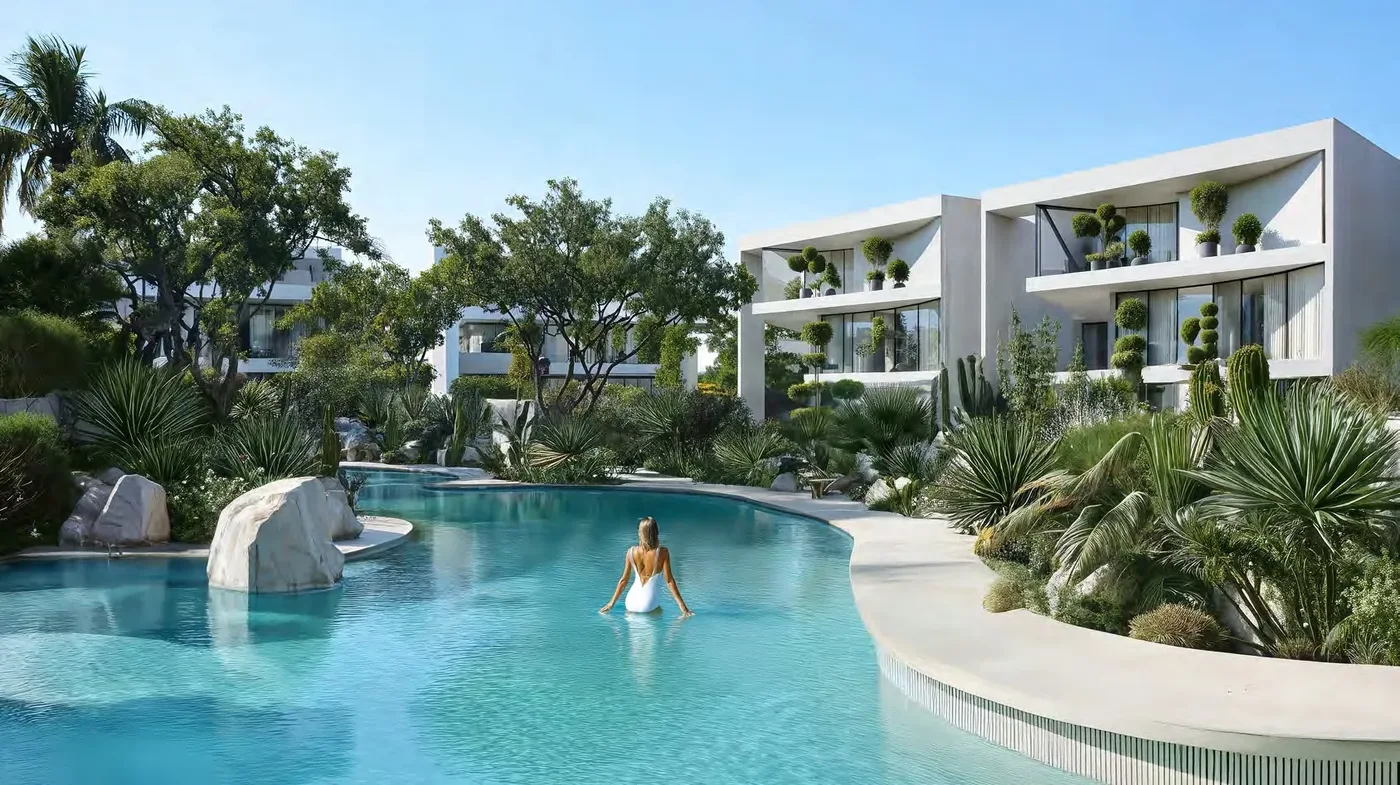 Swimming Pool amenity image at Lunaya Terraces