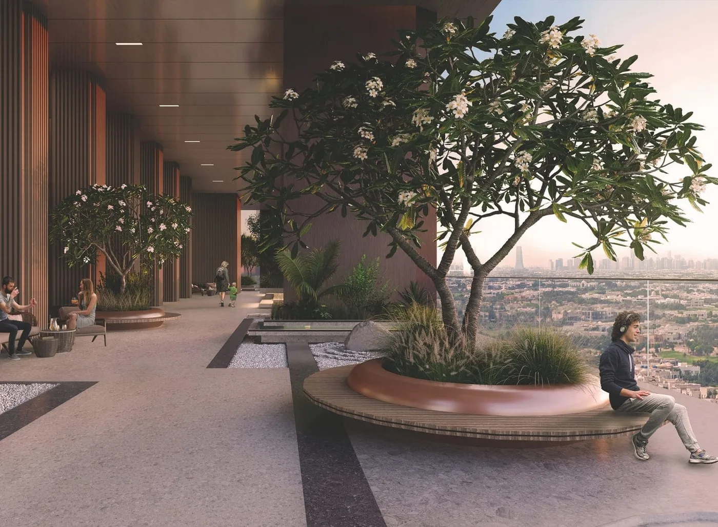 Sitting Area amenity image at Luxor Tower
