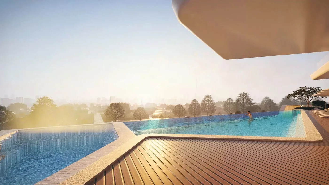 Infinity Pool amenity image at Luxury Canal Residences